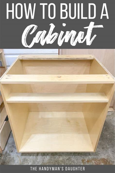 build boxes metal framing cabinets|how to build a cabinet box.